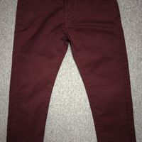 Červené dlouhé kalhoty Matalan